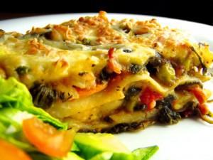 Lasagna vegetariana